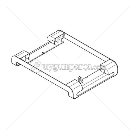 Philips Dumansız Izgara Alt Plastik Parça - 422245945474