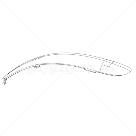 Philips GC8735 Buharlı Ütü Üst Çerçeve Parçası - 423902668411