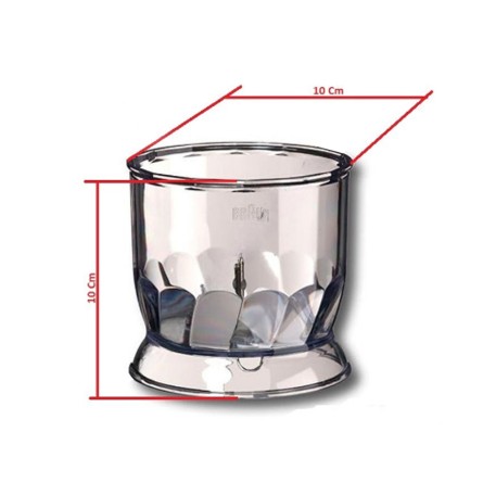 Braun El Blenderi Doğrayıcı Haznesi - 45026206