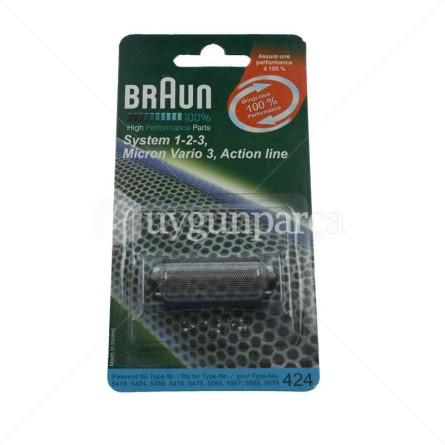 Braun Micron Vario 3520 Tıraş Makinesi Başlık 424 - 5424760