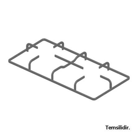 Samsung Ankastre Ocak Döküm Sağ Izgara - DG81-02384A