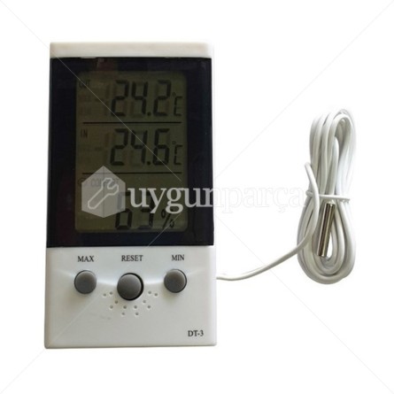 Duvar Tipi Dijital Termometre - DT-3