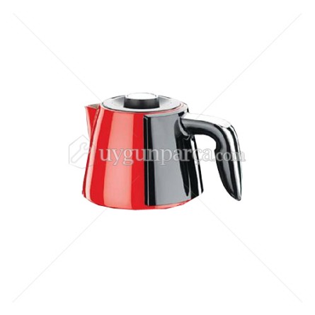 Korkmaz Çay Makinesi Üst Demlik Kırmızı - A 347 01