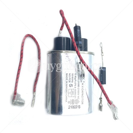 Grundig GMF2120CLB Mikrodalga Fırın Yüksek Voltaj Kapasitörü - 9178024279