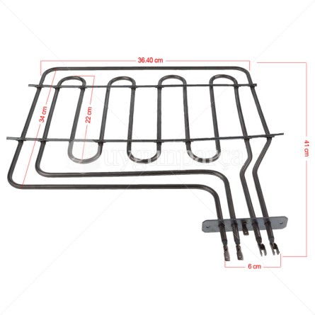 Termikel BHD6200I Fırın Üst Rezistansı - 19399