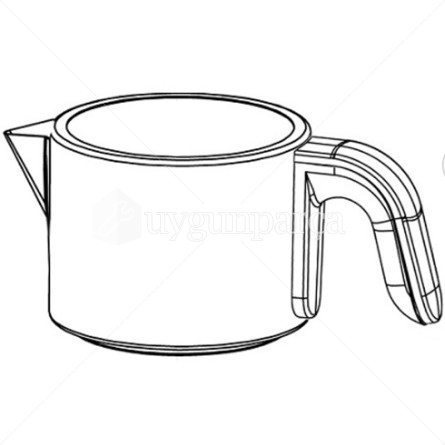 Arnica Çay Makinesi Üst Demlik Çelik Rose - 27422