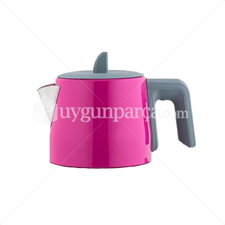 Çay Makinesi Demli Stil Üst Demlik Pembe