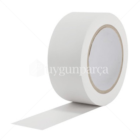 PVC Yapışkan Beyaz Bant - 38014
