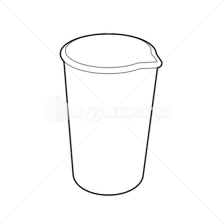 Philips HR2534 Blender Ölçü Kabı - 300005688311