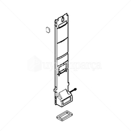 Siemens KG86NAI31L Buzdolabı Buzluk Sıcaklık Kontrol Paneli - 717820