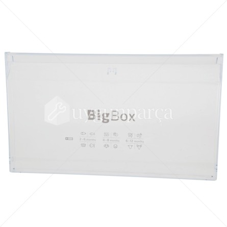 Bosch KGE58AW30N Buzdolabı Üst Buzluk Çekmecesi Ön Kapak - 00744005