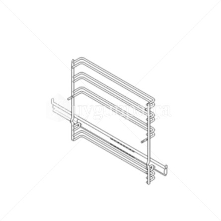 Siemens Ankastre Fırın Sol Tel Rafı - 00777382