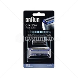 Braun 20S Elek Bıçak Takımı, Gümüş - 81387934