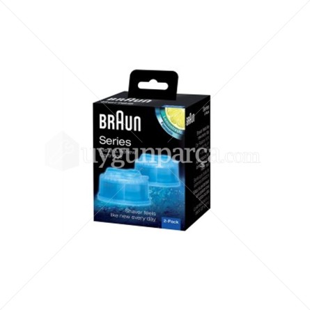 Braun Tıraş Makinesi Temizleme Kartuşu