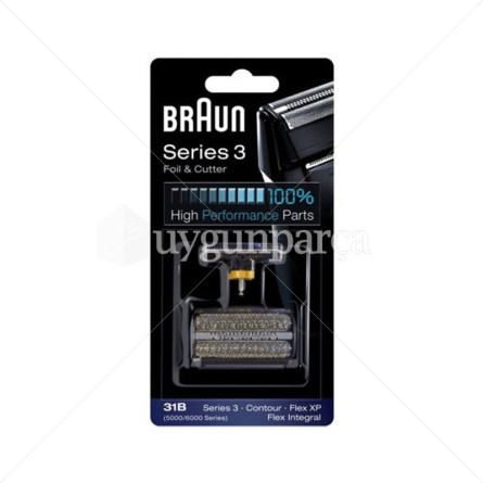 Braun Braun 31B Elek Bıçak Takımı, Siyah - 81387938