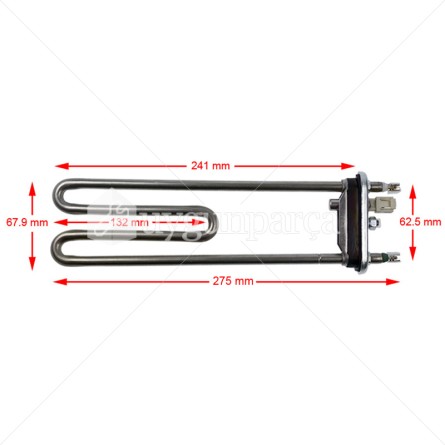 Çamaşır Makinesi Rezistansı - 00265961 