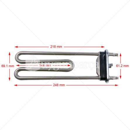 Universal Çamaşır Makinesi Rezistansı 1850W - 24452