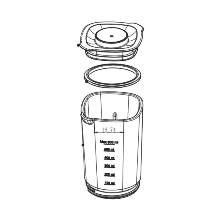 Electrolux Blender Sürahi Seti - 4055824116