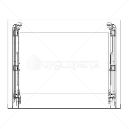 Fırın Kapak Dış Camı - 140225485022
