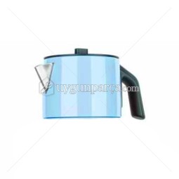 Çay Makinesi Buz Mavisi Üst Demlik - 13703