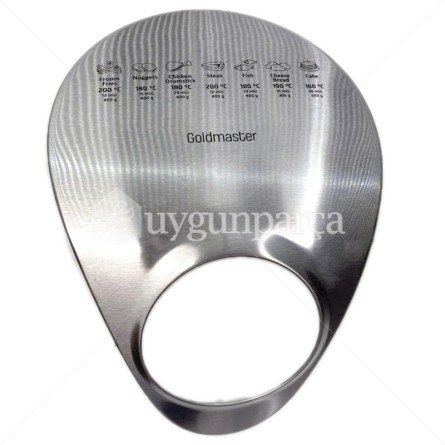 Goldmaster Fritöz Ön Panel Kapağı - Y74800003