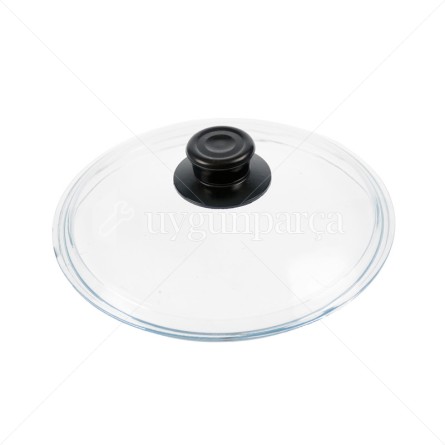 Tüm Tencerelere Uygun Pyrex Kulplu Cam Kapak - 16cm