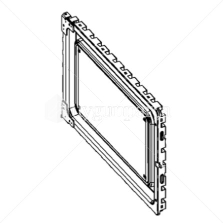 Siemens HF15M241HK Mikrodalga Fırın İç Çerçeve - 662084