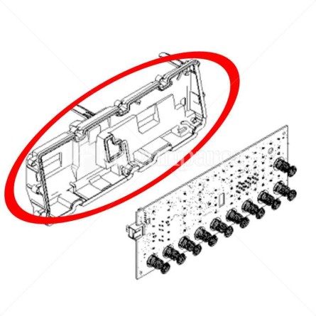  Çamaşır Makinesi Elektronik Kart Dış Çerçevesi - 12028485